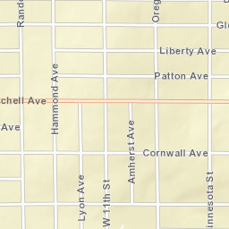 1614-1622 Liberty Ave, Waterloo, IA 50702 Street Map