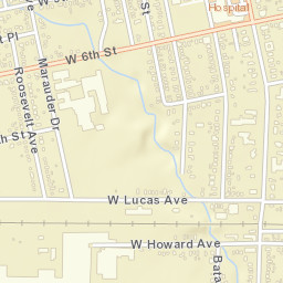 Dunkirk New York Street Map