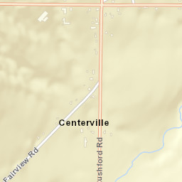 Centerville New York Street Map