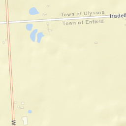 Christian Hill New York Street Map