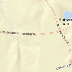 Muitzes Kill New York Street Map