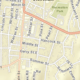 Stoneham Street Map