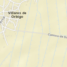 Villares de Órbigo Street Map