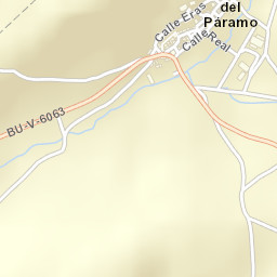 Susinos del Páramo Street Map