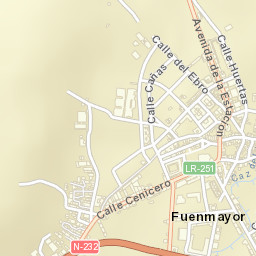 Fuenmayor Street Map