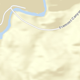 Fremont Canyon Road, Alcova, WY 82620 Street Map