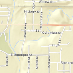 1201 Hamilton Rd, Webster City Street Map
