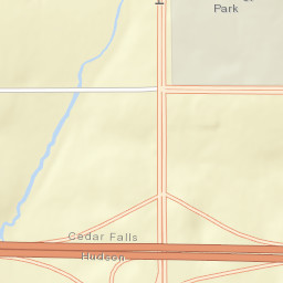 Iowa 58 & U.S. 20, Cedar Falls, IA 50613 Street Map
