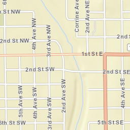 101 1st Street West Independence IA Street Map