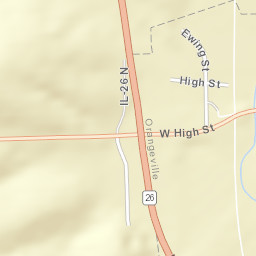 West Orangeville Road, Orangeville, IL Street Map