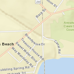 Wayne New York Street Map