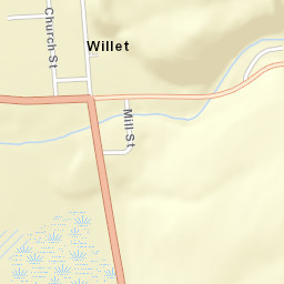 Willet New York Street Map