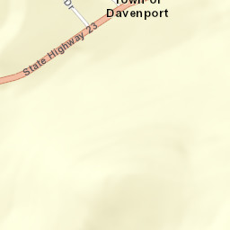 Davenport New York Street Map
