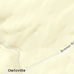 Owlsville New York Street Map