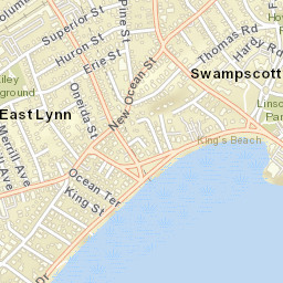 Swampscott Street Map
