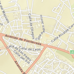 Astorga Street Map