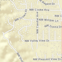 1172 Northwest Starlite Place, Grants Pass, OR Street Map