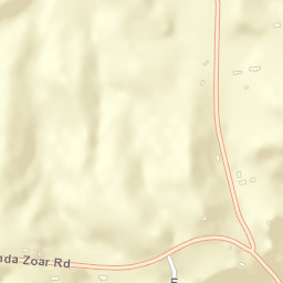 Zoar New York Street Map