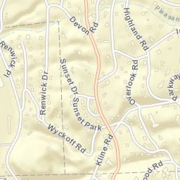 Cayuga Heights New York Street Map