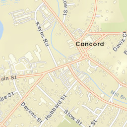 Concord Street Map