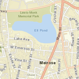 Melrose Street Map