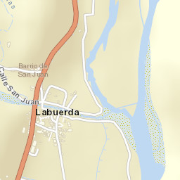 Labuerda Street Map