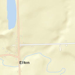Elton New York Street Map