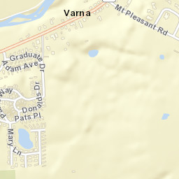 Varna New York Street Map