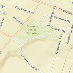 West End New York Street Map