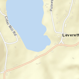 Leverett Street Map