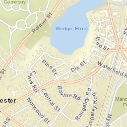 Winchester Street Map