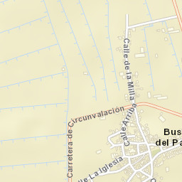 Bustillo del Páramo Street Map