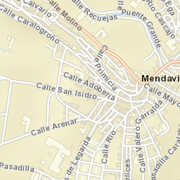 Mendavia Street Map
