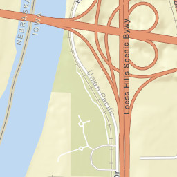 Interstate 129, Sioux City, IA 51111, USA Street Map