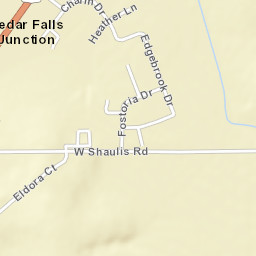 2410-2698 W Shaulis Rd, Waterloo, IA 50701 Street Map