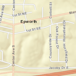 U.S. 20, Epworth, IA 52045, America Street Map