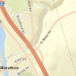 Marathon New York Street Map