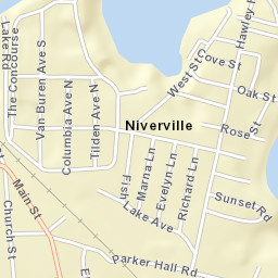 Niverville New York Street Map