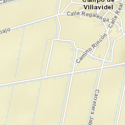 Campo de Villavidel Street Map