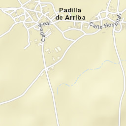 Padilla de Arriba Street Map