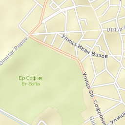 Ihtiman Street Map