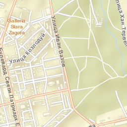 Stara Zagora Street Map