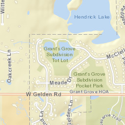 1339-1353 Meade Drive, Lindenhurst, IL Street Map