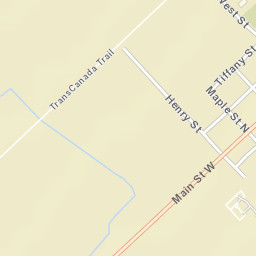 Ridgetown Street Map