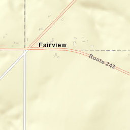 Fairview New York Street Map