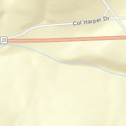 Harpersfield New York Street Map