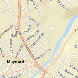 Maynard Street Map