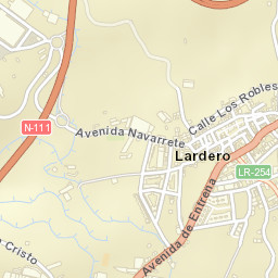 Lardero Street Map