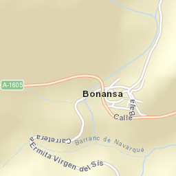 Bonansa Street Map