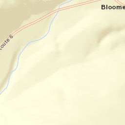 Bloomerville New York Street Map